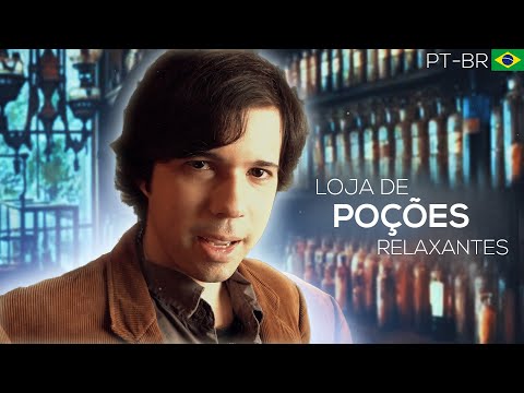 Tingly Potions Shop 2 [ASMR] Portuguese Version ⋄ Dublado em PT-BR ⚡ Harry Potter Roleplay