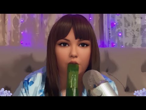 ASMR Licking 🥒 cucumber