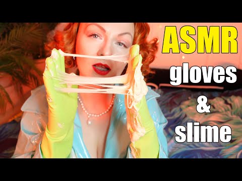 ASMR: gloves and slime