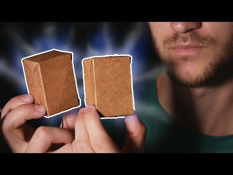 INside paper boxes ASMR with bit of soft spoken voice