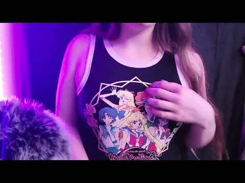 ASMR | Sailor Moon Shirt Scratching 💫