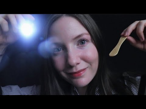 [ASMR] Ears, Nose, and Throat Medical Examination
