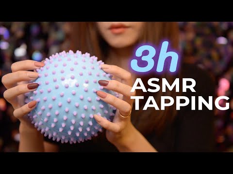 The Ultimate Tapping ASMR 3 Hours (No Talking)