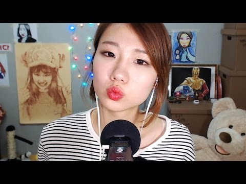 [English ASMR] Mouth Sounds for 1 hour!! (Kissing , SkSk , Random Korean Words)