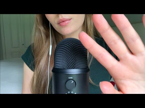 ASMR with no plan/assorted triggers | whispering, personal attention, mic scratching, tapping +