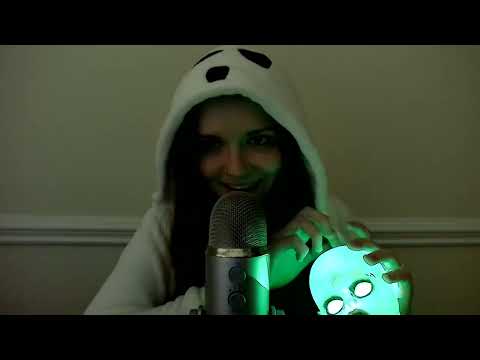 Spooky ASMR Triggers 🎃 🦇 ~ Tapping, Scratching, Whispered Rambling, and Assorted Halloween Triggers