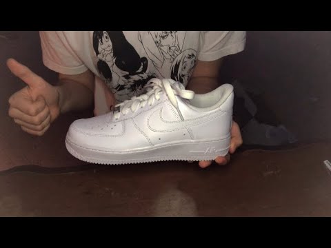 Unboxing my Air Force 1s ASMR
