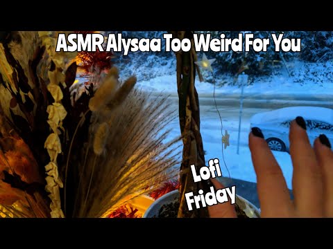 Don't Watch this Video with Family... It's TOO WEIRD FOR THEM (ASMR lofi friday Xmass Edition)