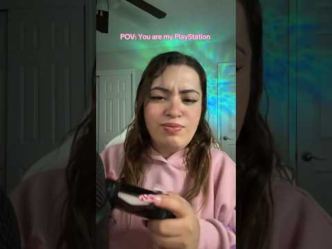 ASMR POV: You are my playstation- controller sounds 🎮 #shorts