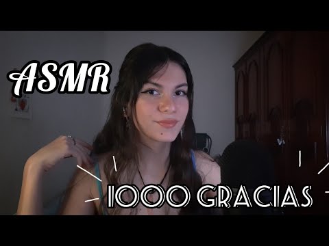 ASMR I Charla nocturna🌙| SPECIAL 1K | asmr español