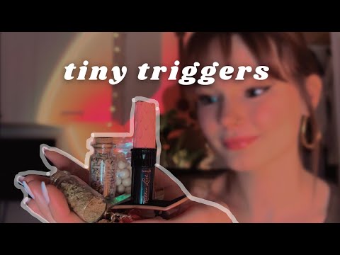 ASMR Tiny Triggers - sound assortment for sleep (whispers, tapping, crinkles)