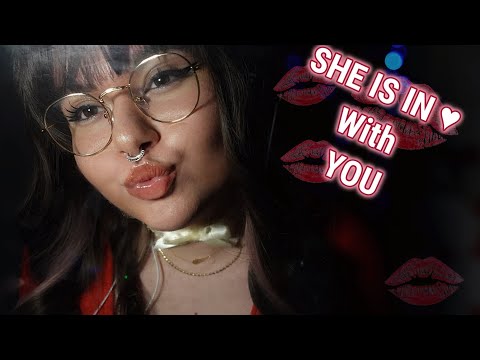 𝓐𝓢𝓜𝓡 | Girl Who Has A CRUSH On YOU is COVERING YOU with KISSES 💋 + LOVE Confession 🥰