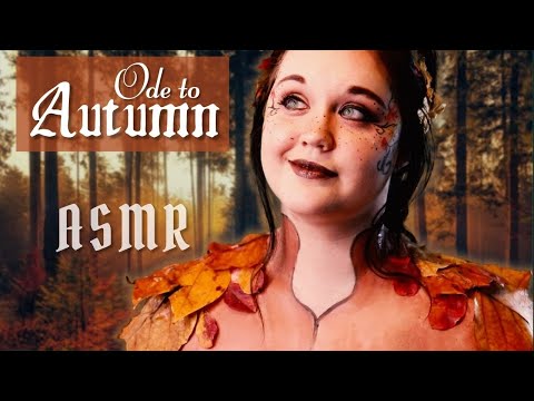 ASMR Fantasy | Autumn Nature Goddess | Nature Sounds, Autumn Triggers, Magic
