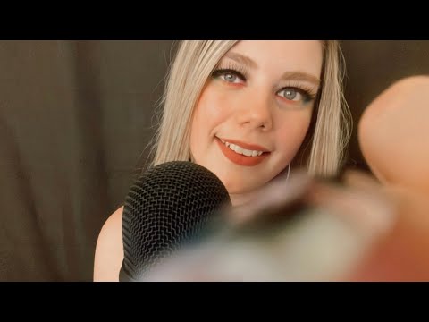 ASMR | Face Tapping (lens tapping) + Gum Chewing
