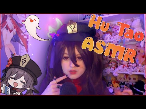 asmr measuring you for your coffin ⚰️ fast and aggressive roleplay ┃ Hu Tao Genshin Impact cosplay