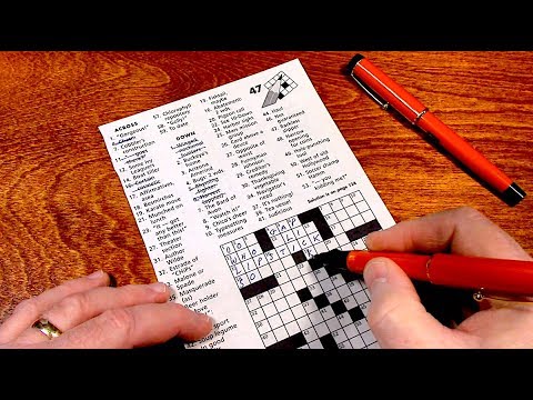 Crossword Puzzle - Sleepy ASMR