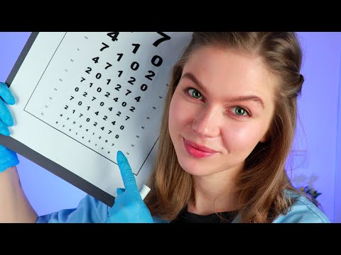 ASMR Unproffessional Cranial Nerve Exam.  Medical RP, Personal Attention
