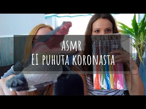 ASMR SUOMI // Karanteenissa 🏠 höpöttelyä ja erilaisia triggereitä