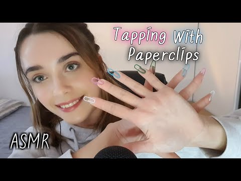 ASMR Tapping & Scratching You To Sleep With Paperclip Nails 🌙