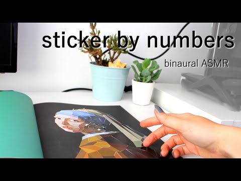 ASMR Paint by Numbers: Sticker Edition