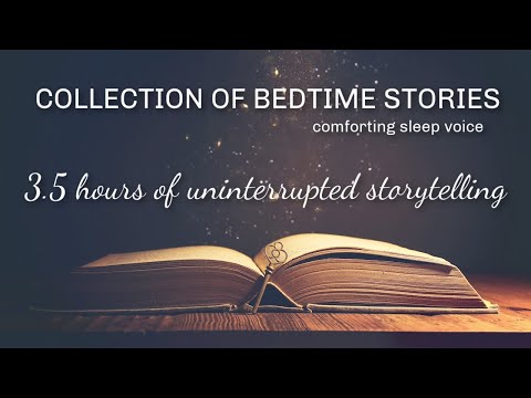 😴 3.5 Hours of Storytelling to Help You Sleep / Relaxing Bedtime Stories with Soft Soothing Voice 😴