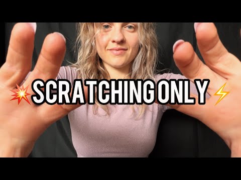 ASMR FAST & AGGRESSIVE SCRATCHING FOR TINGLES💥⚡️