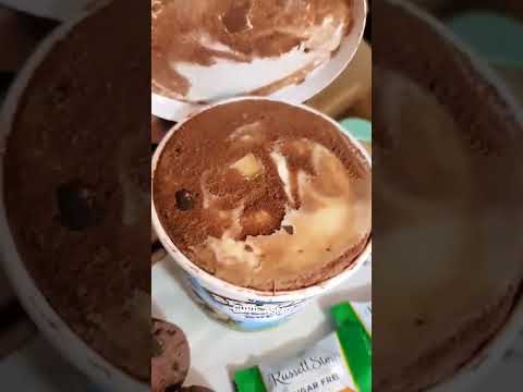 Ben &Jerry's Everything but The... Oreo Brownie, Sanbei, Twix, Snickers #shorts #asmr 벤앤제리 아이스크림 먹방