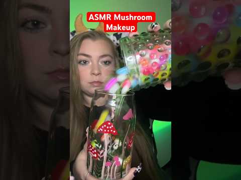 ASMR Mushroom Makeup PART 1🍄💄 #asmr #asmrmakeup #makeupasmr #asmrpersonalattention