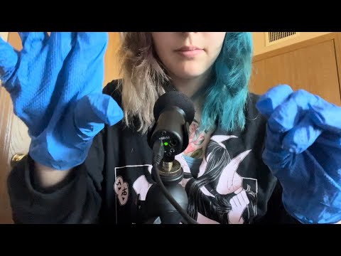ASMR gloves and personal attention