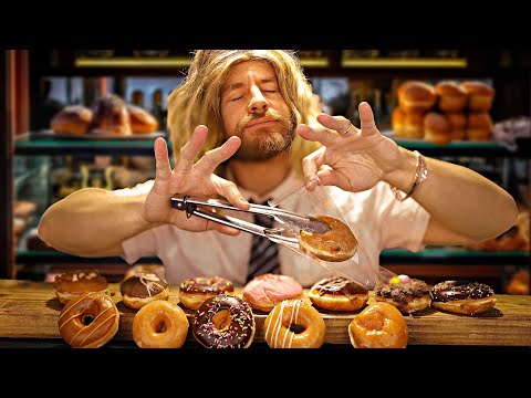 🍩ASMR🍩 most REALISTIC hipster doughnut store EVER
