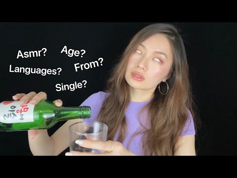 ASMR Whispered and Drunk Q&A