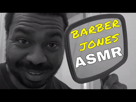 Haircut Roleplay ASMR with BARBER JONES | Hair Cutting, Hair Brushing and Hair Trim | Softly Spoken