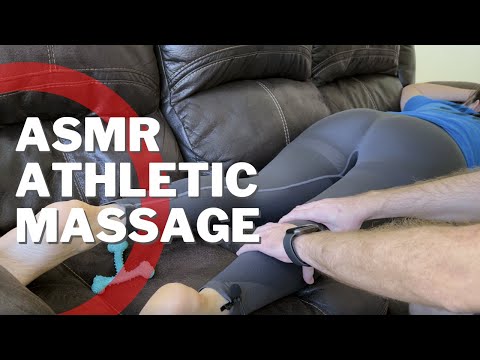 ASMR Athletic / Sports Leg Massage | Deep Tissue | No Talking
