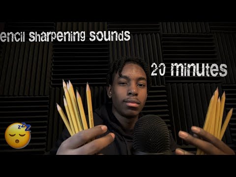 [ASMR] 20 minutes of pure pencil sharpening sounds