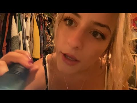 ASMR makeup and styling you (fast paced)