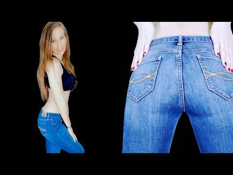 ASMR Jean Scratching and Tapping (No Talking) 👖