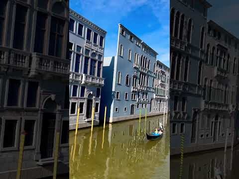 ASMR Romantic Gondola Ride in Venice 🎭 #italianminiature