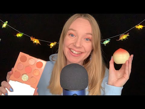 ASMR Makeup Sounds and Whispering Livestream
