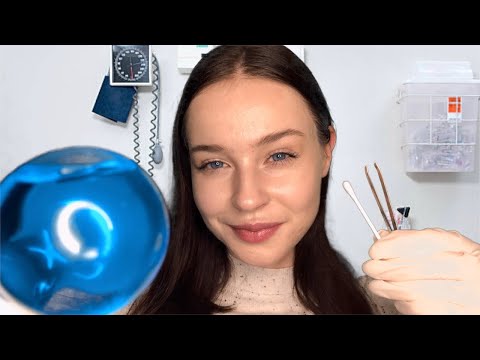 ASMR Cranial Nerve Exam BUT Everything Is Wrong 👀 | Doctor Roleplay, Ear Cleaning, Eye & Face Exam
