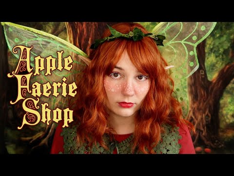 ASMR 🍎 Trickster Apple Faerie Shop Roleplay 🧚Something in Your Eye, Face Touching, Focus on Me