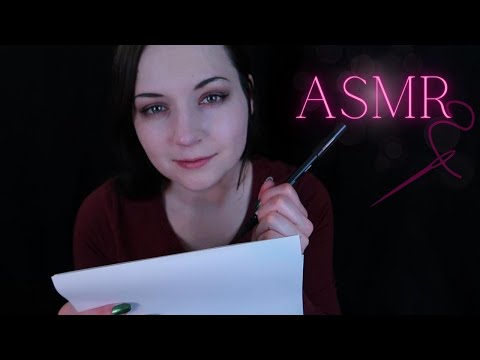 ASMR Drawing You ⭐ Tailor ⭐ Personal Attention ⭐ Fabric Sounds ⭐ Hand Movements ⭐ Soft Spoken
