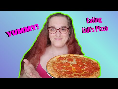 ASMR Eating A Lidl's Pizza MUKBANG (Eating Sounds) 🍕😍