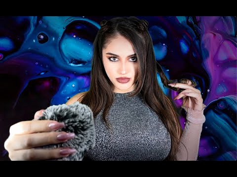 ASMR | Super Tingly Up Close Whispers For Sleep 💤 Mic Pumping, Scratching, Tapping (Slow+Aggressive)