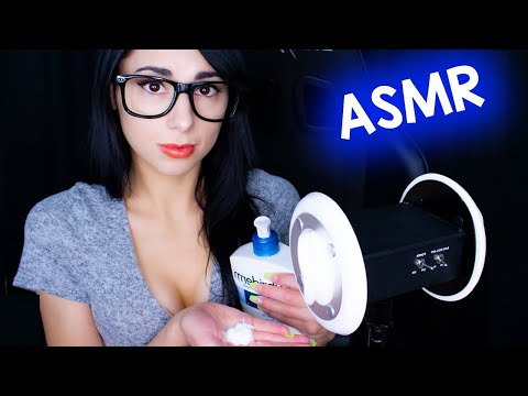 ASMR INTENSE Ear Massage with Lotion and Oil (NO TALKING) 3dio | For Background Noise, Sleep, Study