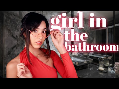 ASMR Girl in the Club restroom takes care of you ❤️