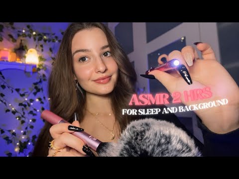 2 Hours of ASMR Triggers ✨ to Sleep, Study, Relax, Work, Game