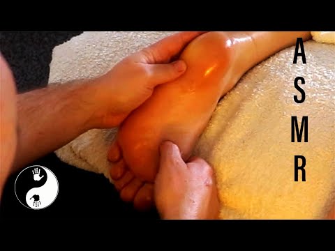 [ASMR] Foot & Leg Massage to Melt Your Stress [No Talking]