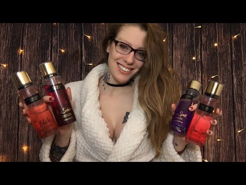 ASMR BINAURAL PERFUME TESTING