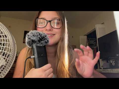 asmr ear to ear breathy stuttering with the tascam 😉