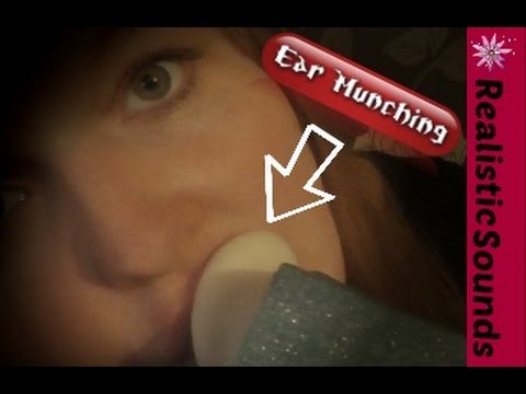 [ASMR] Wet Intense Ear Munching W/ Mouth Cupping, Fast Mouth Sounds [Binaural Realistic]